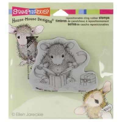 Stampendous House Mouse Cling Stamp - Gifts To Tie